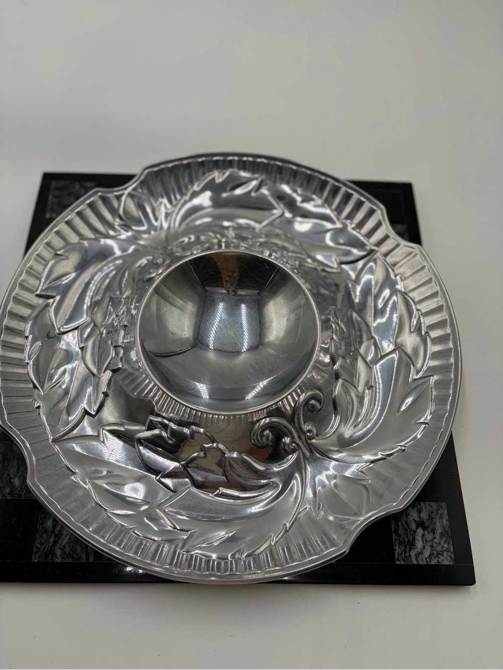 Vintage RWP International Silver Plated Serving Dish